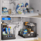 SlideStore Under Sink Organizer 2 Tier Pull Out Cabinet Basket 2