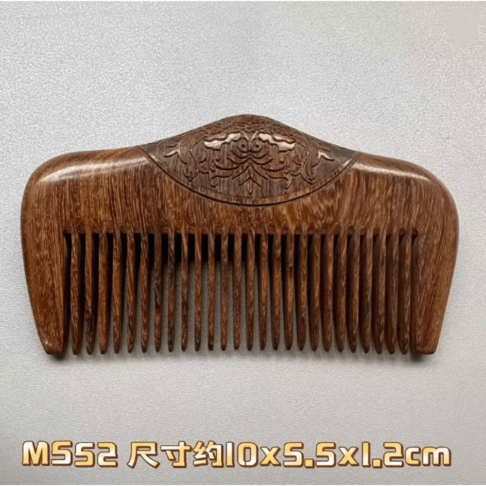 PureWood Pocket Sandalwood Comb Fine Tooth Beard And Hair Styling 4