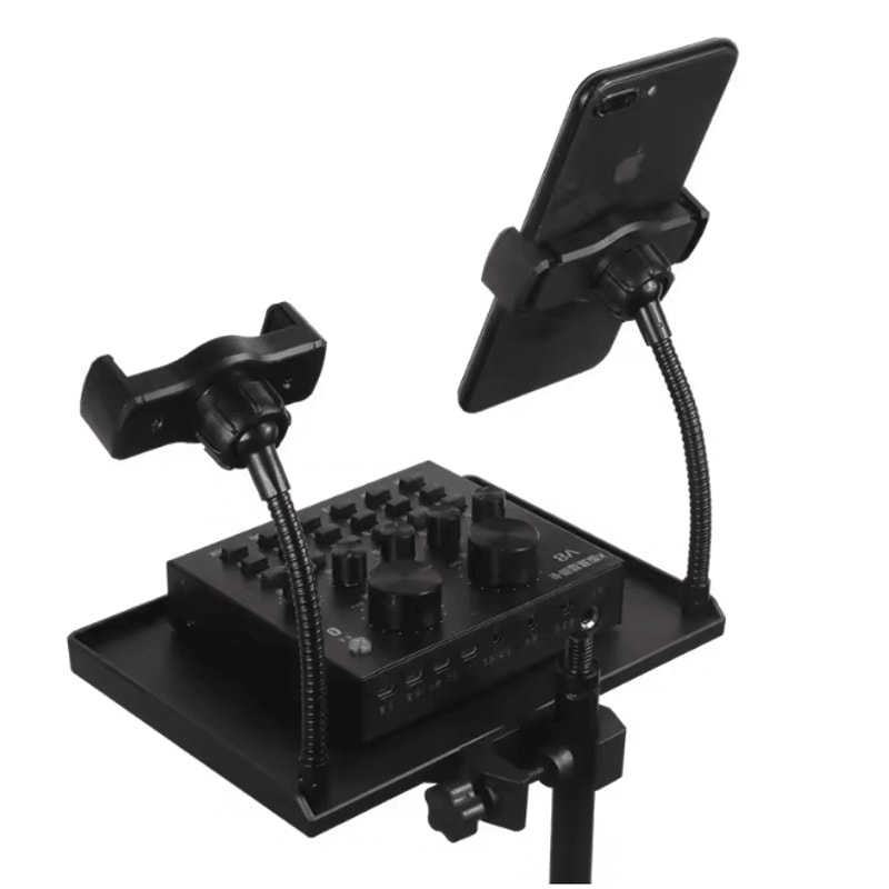 StreamBase Phone Stand Tray For Live Streaming And Photography Setup 1