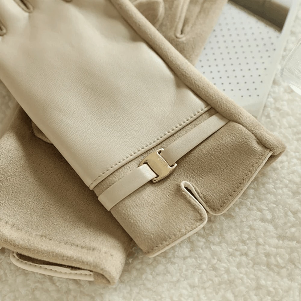 Womens Touchscreen Winter Gloves Warm Windproof Driving Gloves 1