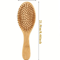 Bamboo Hair Comb Anti Static Wooden Detangling Scalp Massage Comb 5