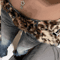 Leopard Print Plush Belt Adjustable Fashion Street Style Accessory 3