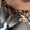 Leopard Print Plush Belt Adjustable Fashion Street Style Accessory 3