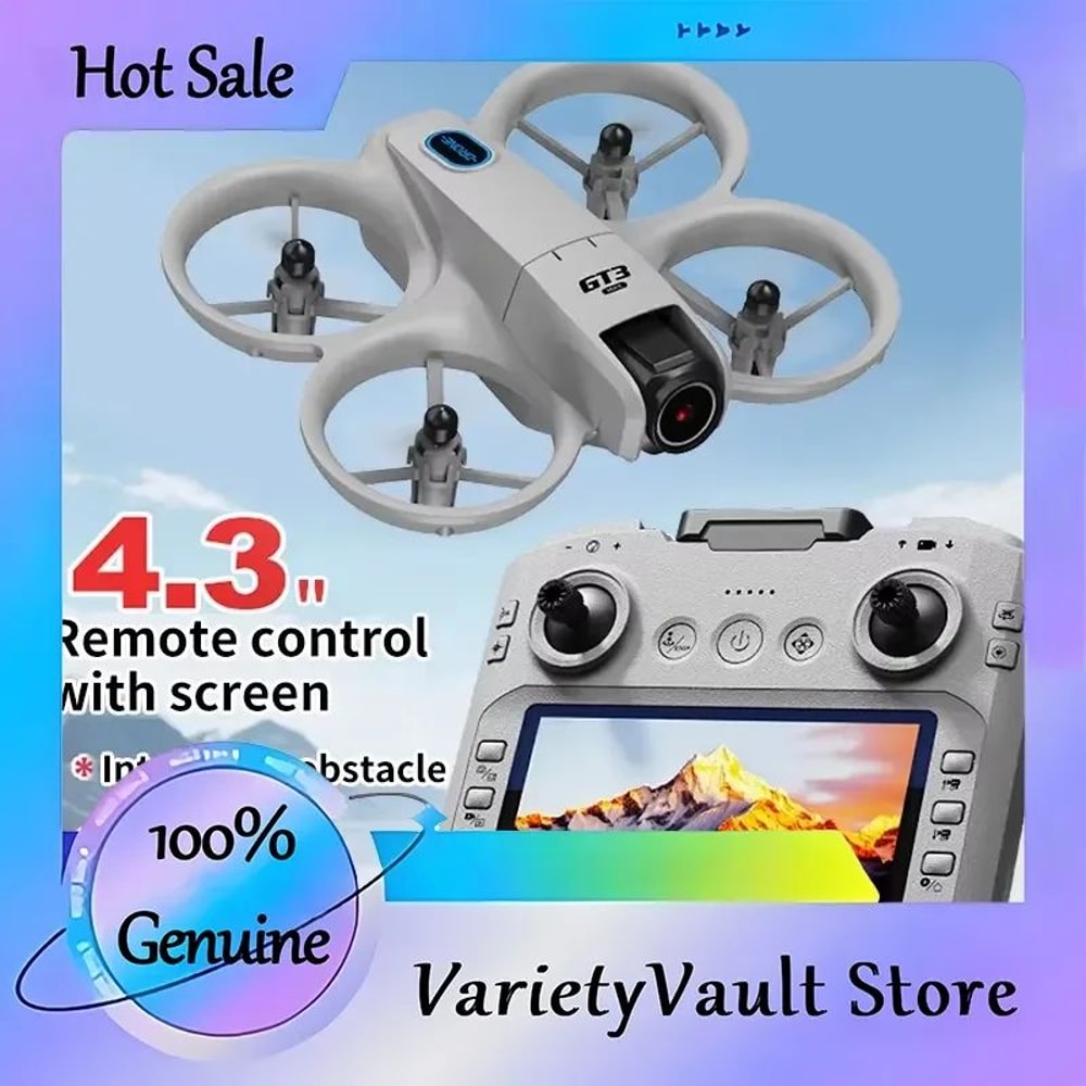 Touch remote GPS drone for creators