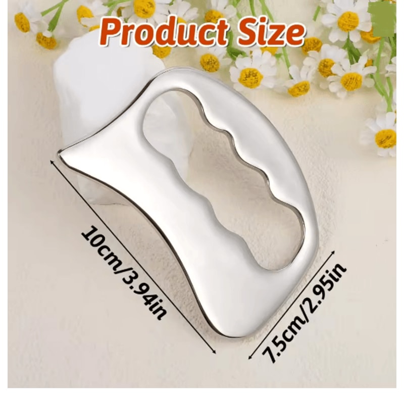 Stainless Steel Gua Sha Tool For Muscle Massage And Lymphatic Drainage 5