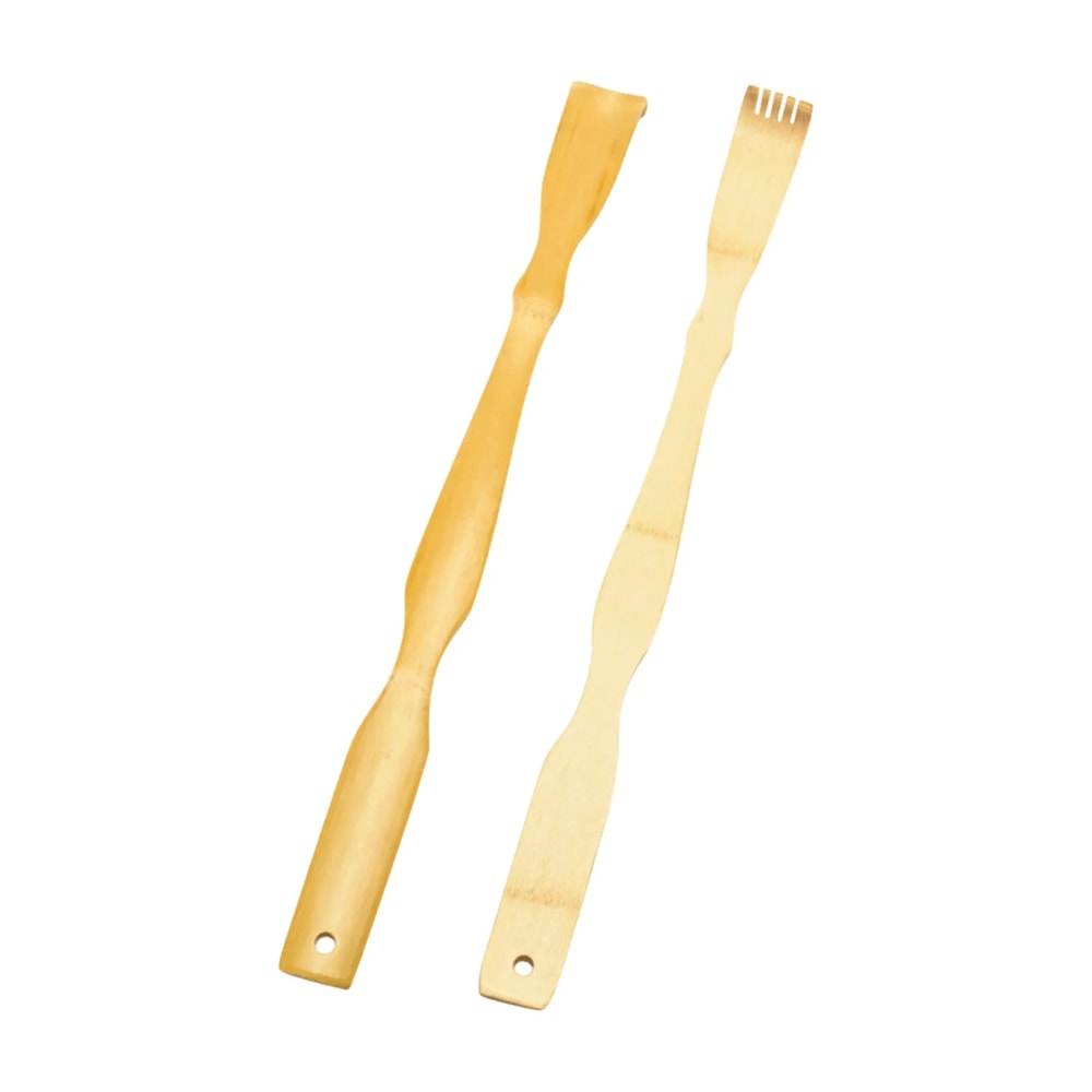 Bamboo Back Scratcher Massage Stick Long Handle Body Massager 5