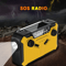 Emergency Hand Crank Solar Radio With Flashlight And Power Bank 0