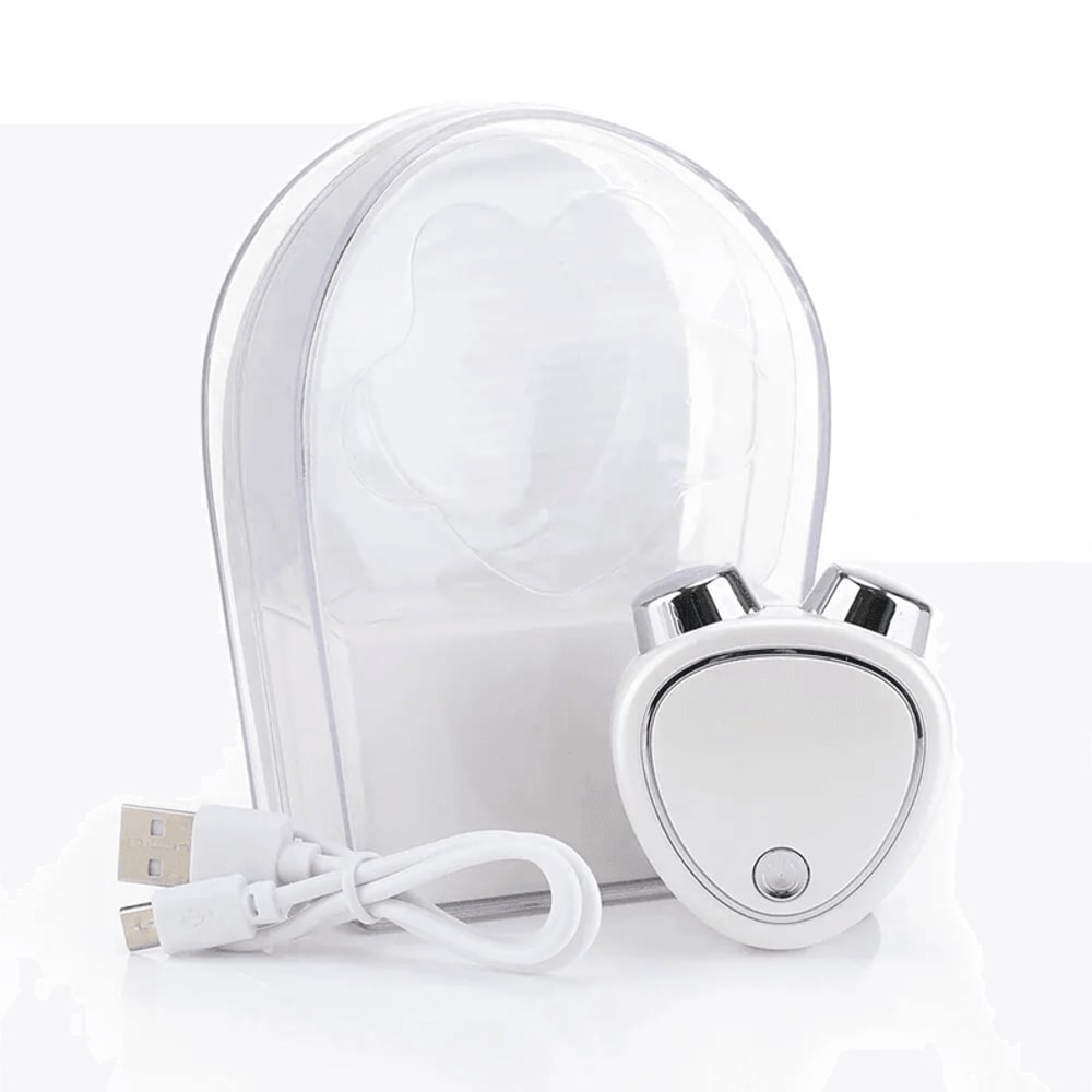 Facial Massage Roller USB Rechargeable Beauty Device For Skin Care 2