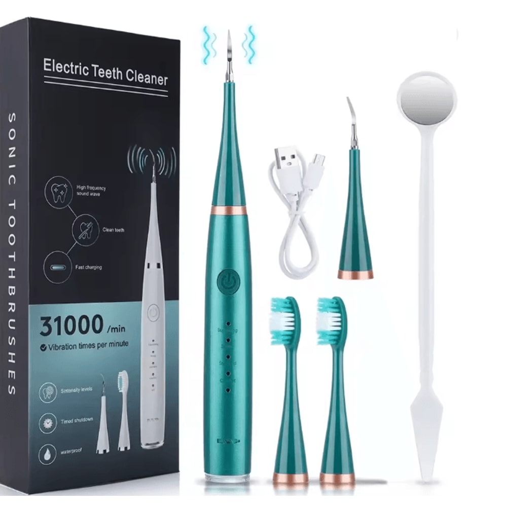 SonicClean Pro Electric Toothbrush 3 In 1 Whitening Oral Care 3