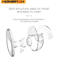MilkEase Wearable Electric Breast Pump Hands Free Portable Comfort Fit 2