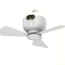 CampBreeze Portable Ceiling Fan Rechargeable Outdoor Camping Fan With LED 5