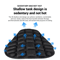 AirRide Universal Motorcycle Seat Cushion Breathable Comfort Pad 3