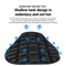 AirRide Universal Motorcycle Seat Cushion Breathable Comfort Pad 3