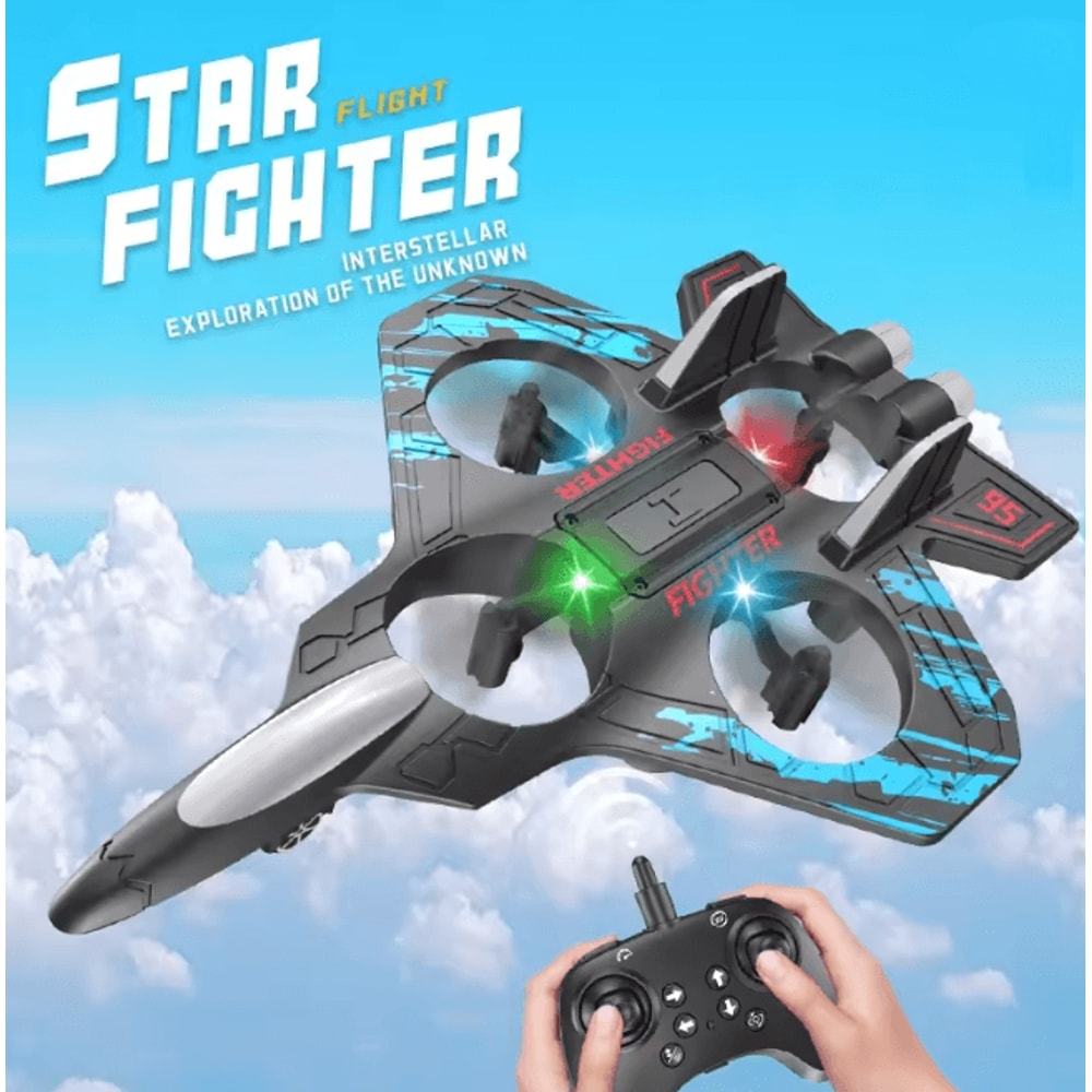 SkyStunt Remote Control Foam Glider LED Electric Aircraft 0