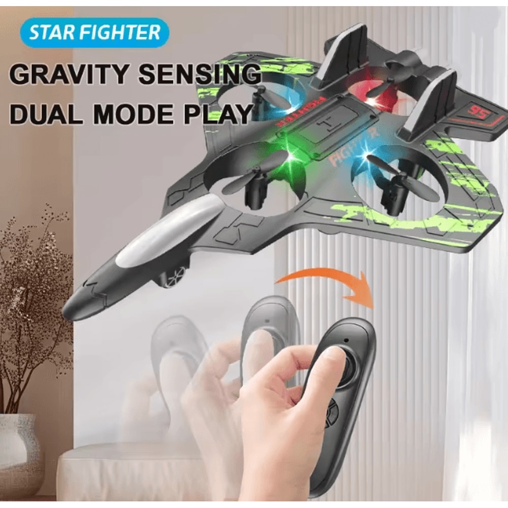 SkyStunt Remote Control Foam Glider LED Electric Aircraft 2