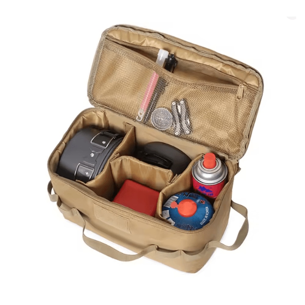 TrailVault Outdoor Camping Tool Bag Gas Canister Storage Organizer 2