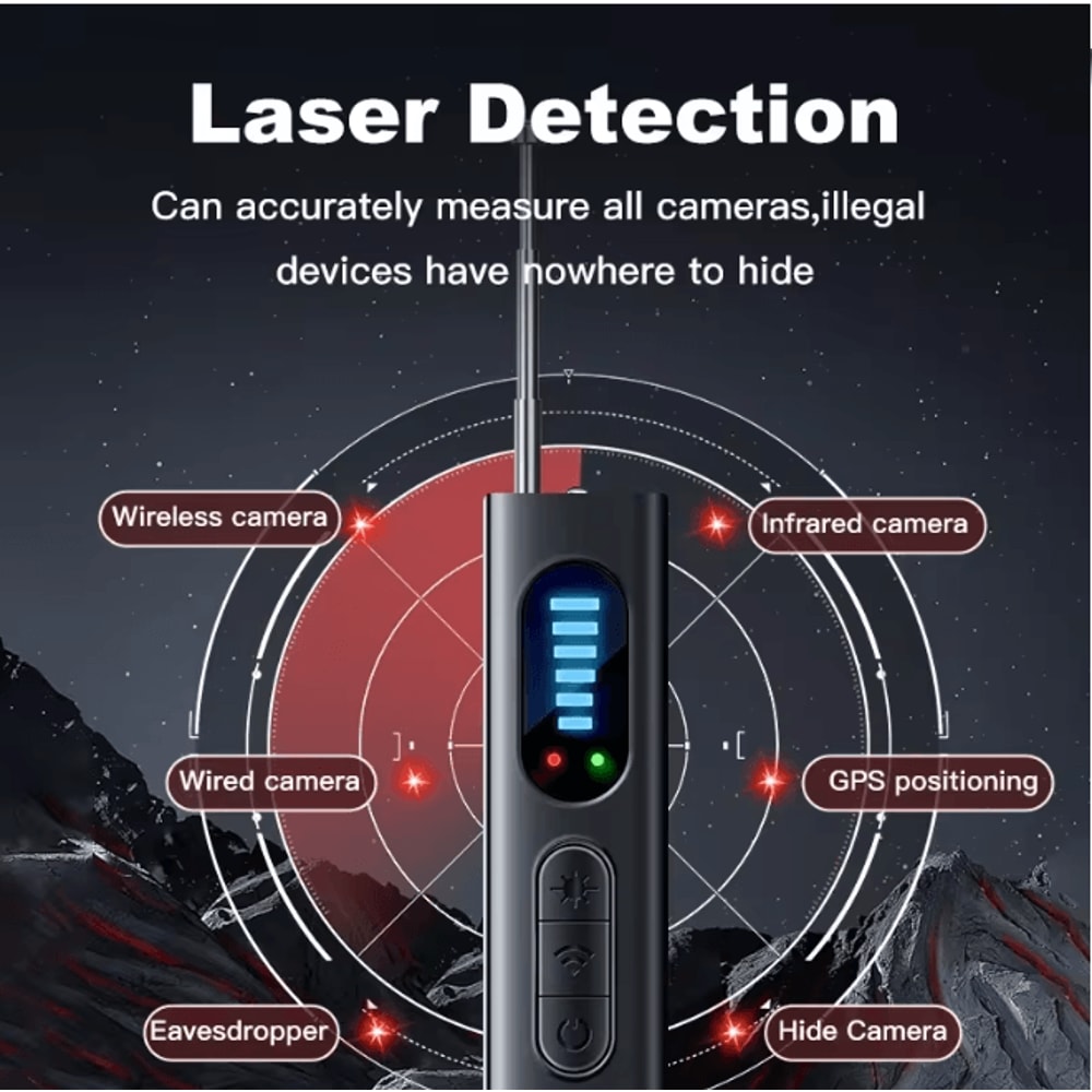 SecureScan Anti Spy Hidden Camera Detector RF Signal Scanner 1