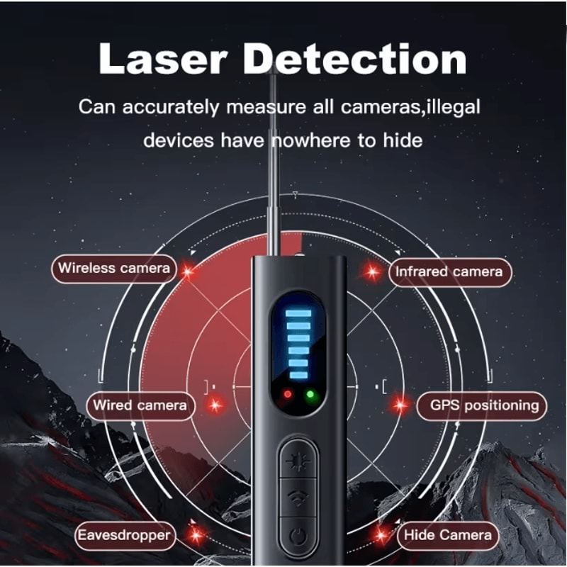 SecureScan Anti Spy Hidden Camera Detector RF Signal Scanner 1