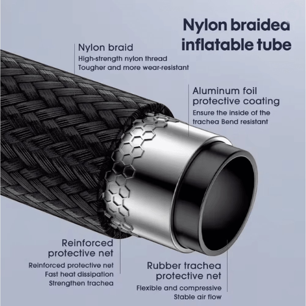 AirSwift Portable Mini Car Air Pump Electric Tire Inflator 3