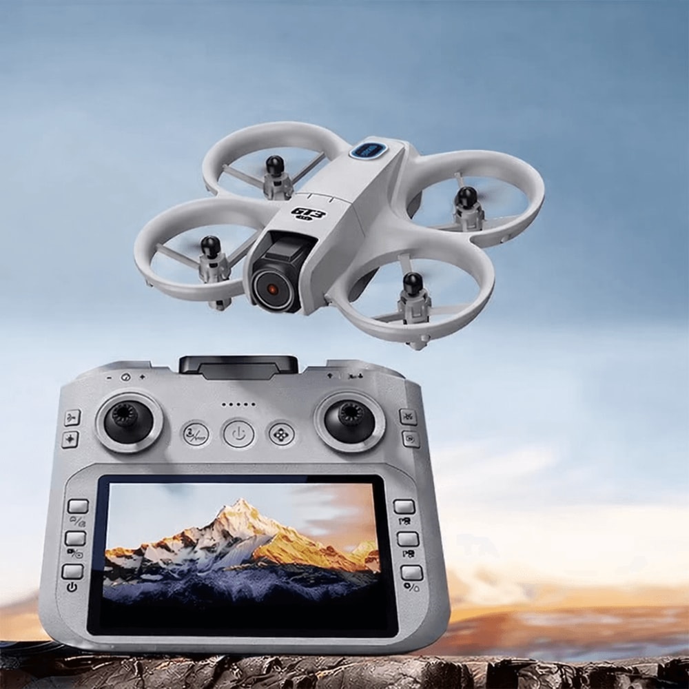 Drone used in outdoor adventure filming