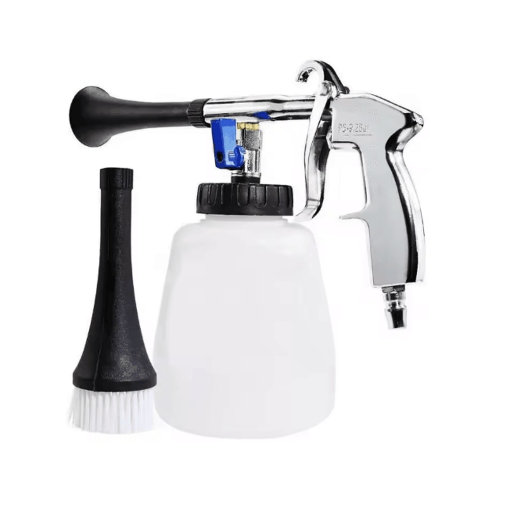 TurboBlast Car Interior Cleaning Gun High Power Air Blower With Brush 4