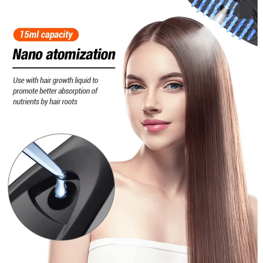 ScalpRevive Electric Spray Massage Comb Hair Growth Scalp Massager 3