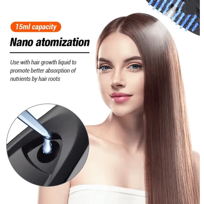 ScalpRevive Electric Spray Massage Comb Hair Growth Scalp Massager 3