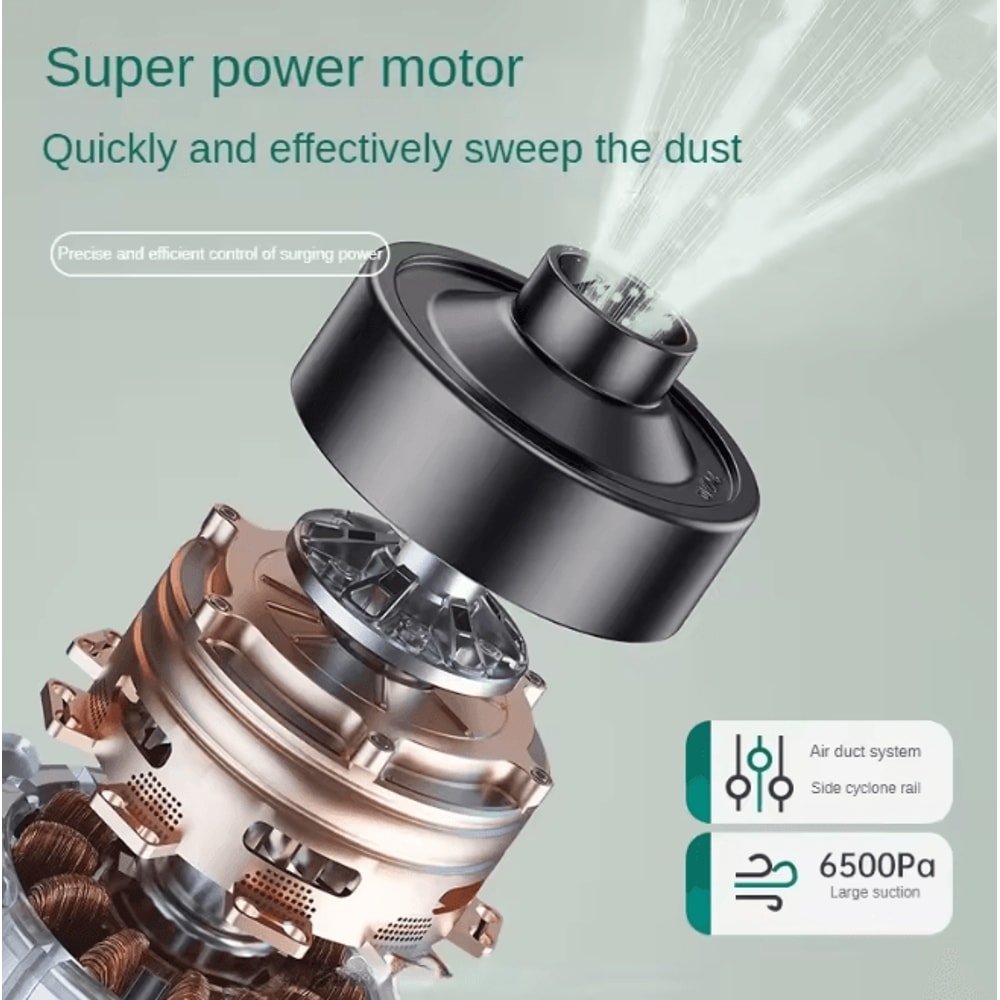 PowerClean Wireless Handheld Vacuum Cleaner High Suction Portable 3