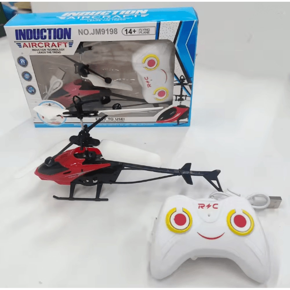 SkyMini Rechargeable RC Drone Safe Fall Resistant Helicopter Toy 4