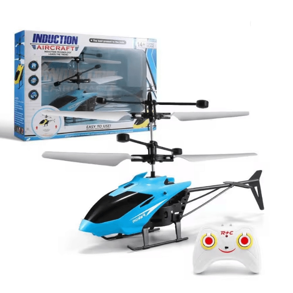 SkyMini Rechargeable RC Drone Safe Fall Resistant Helicopter Toy 5