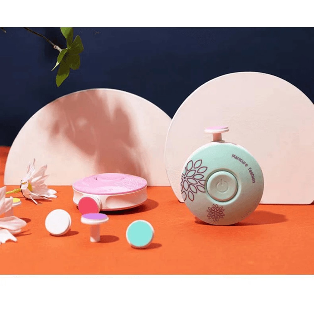 Electric Baby Nail Trimmer Gentle Infant Nail Care Kit 2
