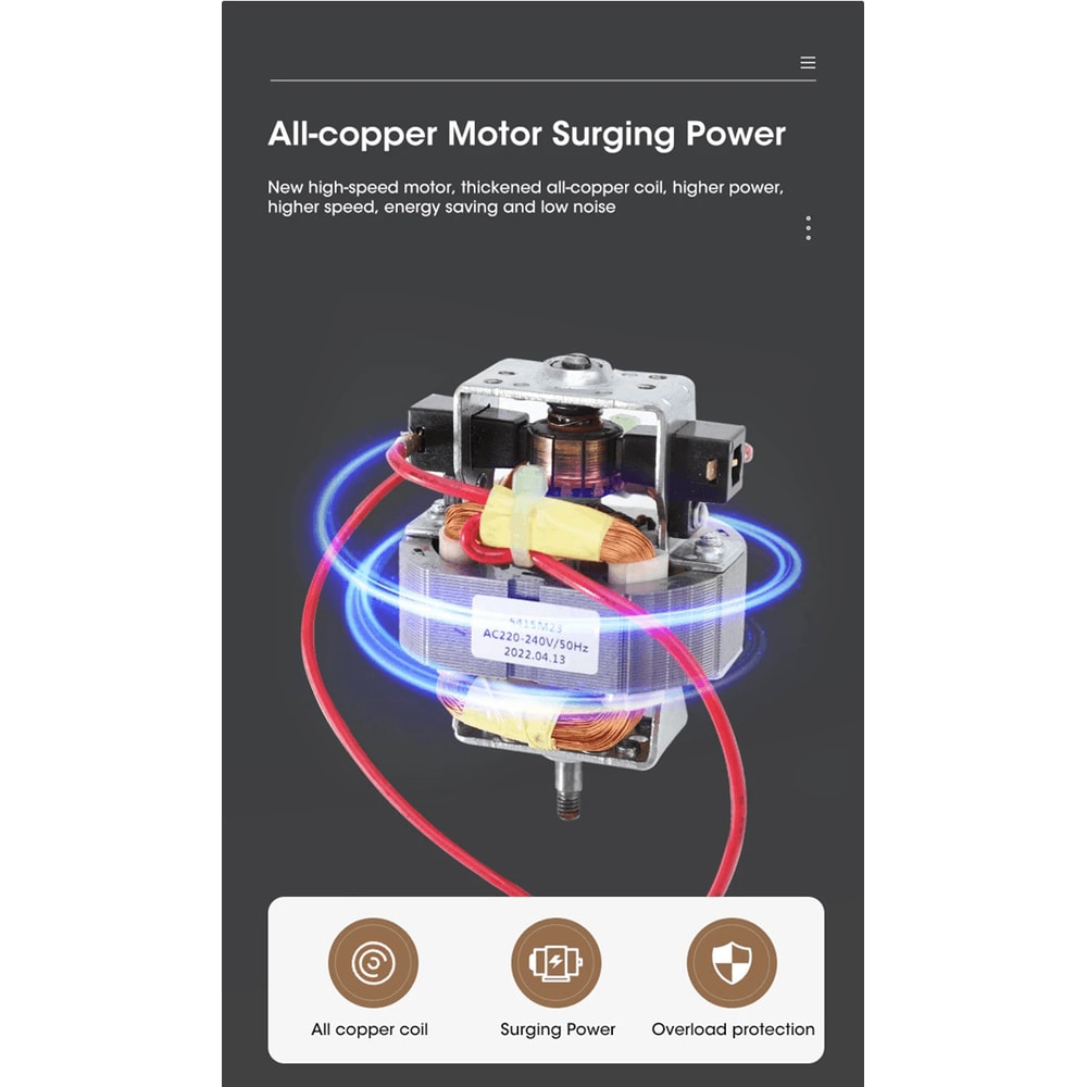 Mini Electric Coffee Grinder Spice And Baby Food Grinder 2