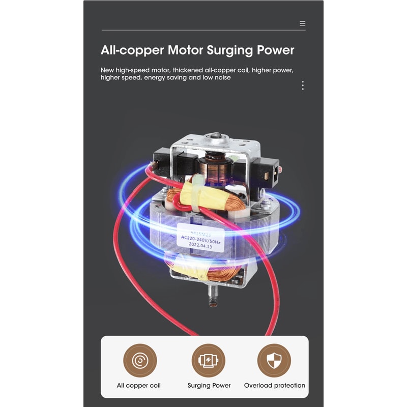 Mini Electric Coffee Grinder Spice And Baby Food Grinder 2