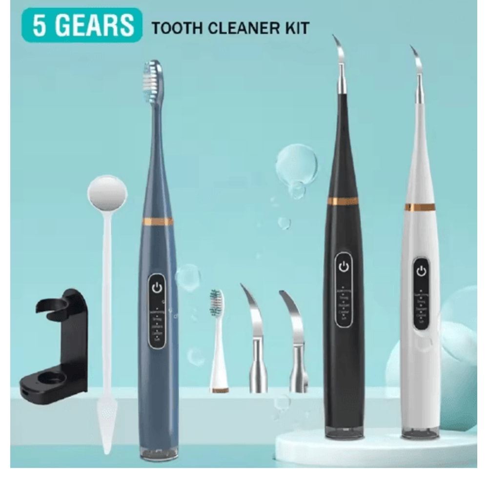 Sonic Electric Toothbrush Whitening And Tartar Removal Kit 0