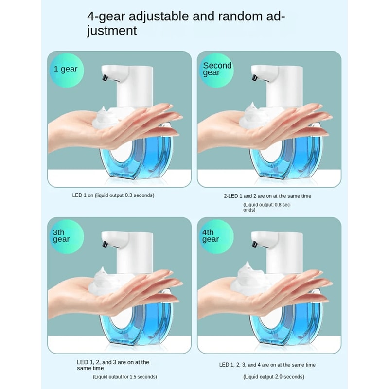 Touchless Automatic Soap Dispenser Wall Mounted Smart Sensor 2
