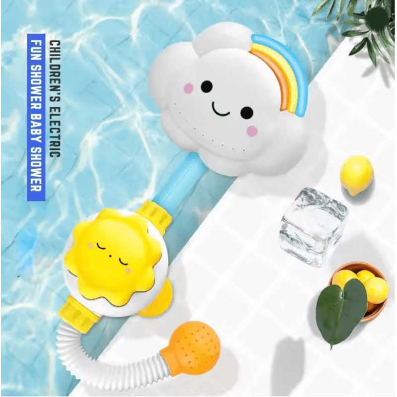 Cloud Splash Kids Bath Sprinkler Faucet Toy 0