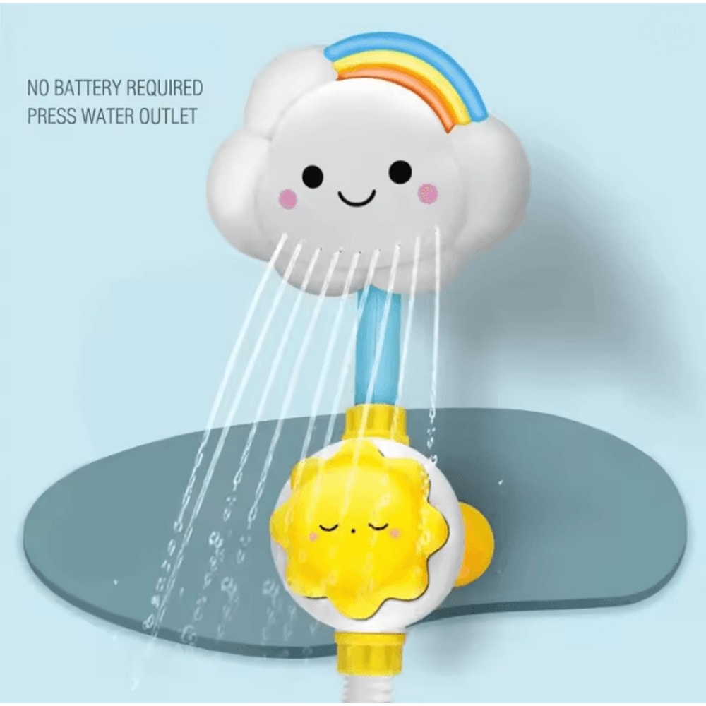 Cloud Splash Kids Bath Sprinkler Faucet Toy 1