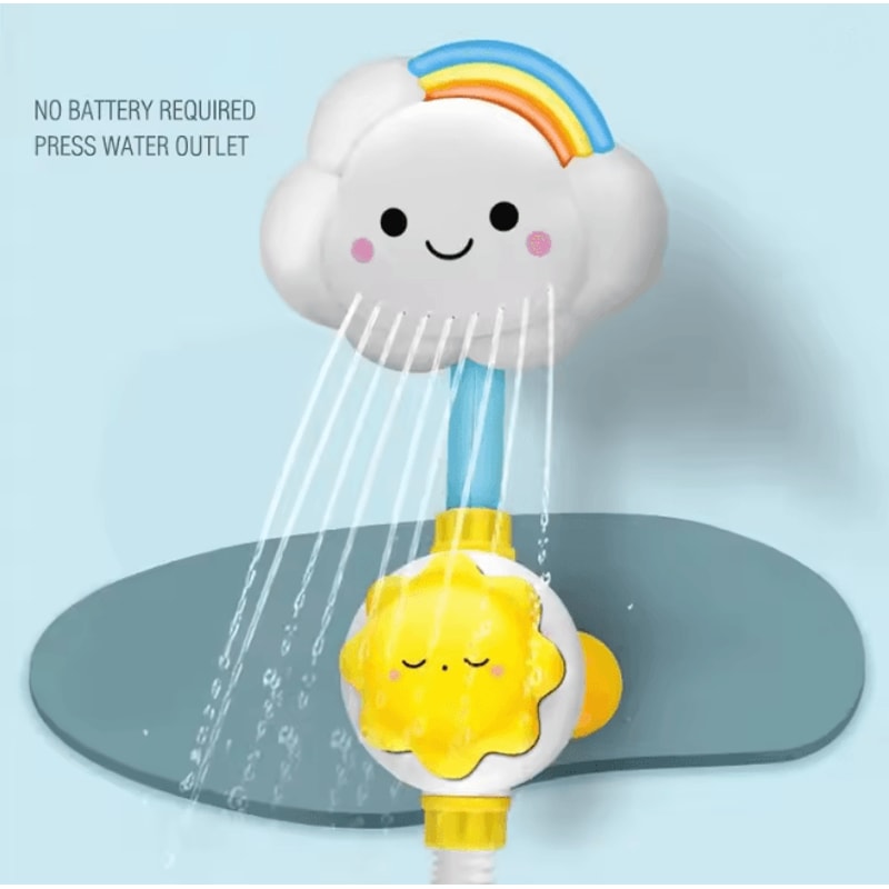 Cloud Splash Kids Bath Sprinkler Faucet Toy 1