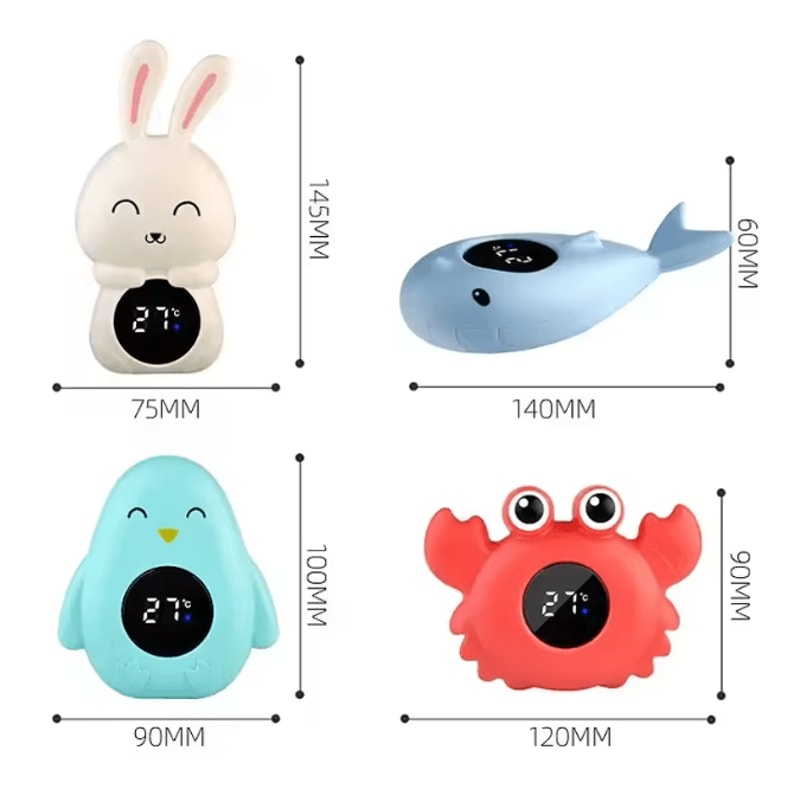 SafeTemp Floating Baby Bath Thermometer With Digital Display 1
