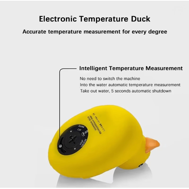 SunnyDuck Baby Bath Thermometer Floating Water Temperature Indicator 1