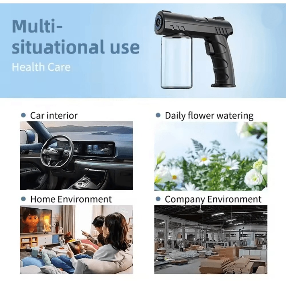 PureMist Portable Nano Steam Spray Disinfection Gun 3