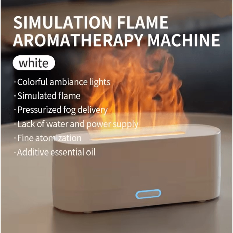 FlameGlow RGB Aroma Diffuser Humidifier 2