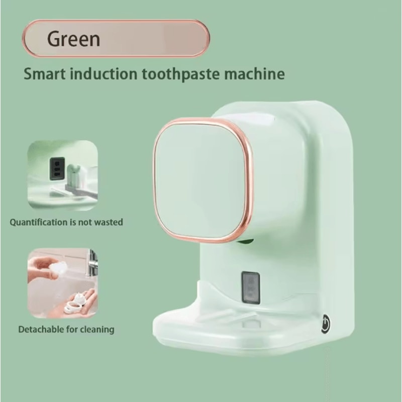 CleanPress Automatic Toothpaste Dispenser Wall Mounted Squeezer 6