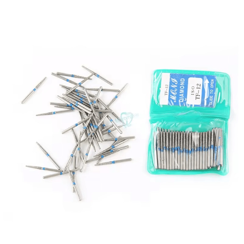 ProShine Dental Diamond Polishing Burs 50 Piece Set 2