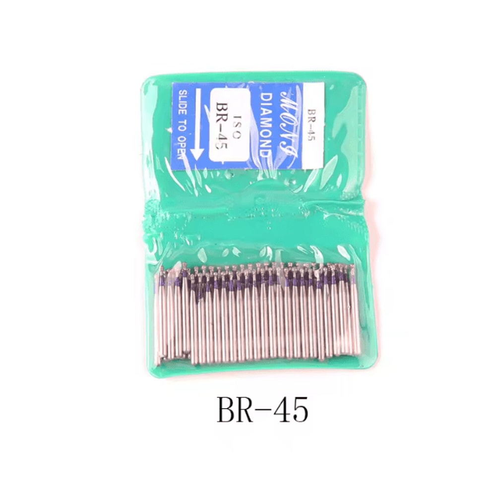 ProShine Dental Diamond Polishing Burs 50 Piece Set 5