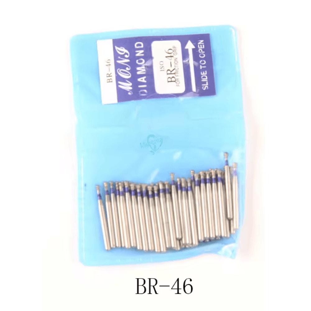 ProShine Dental Diamond Polishing Burs 50 Piece Set 6