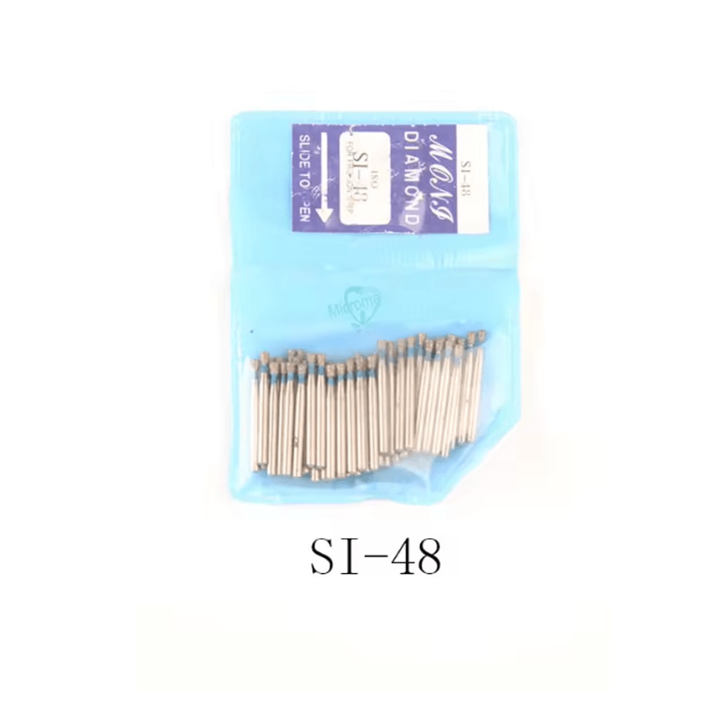 ProShine Dental Diamond Polishing Burs 50 Piece Set 7