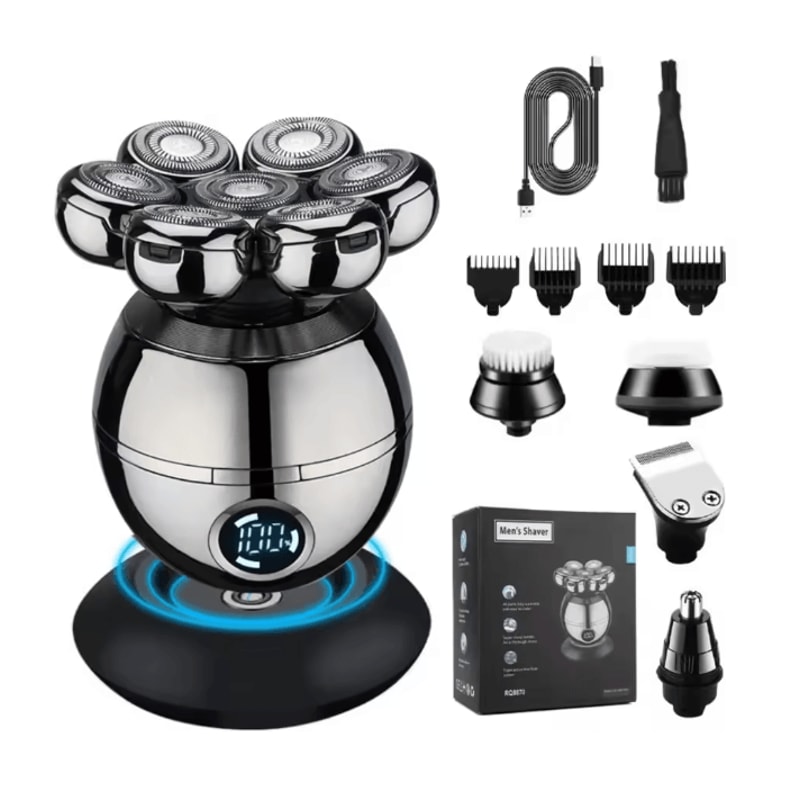 FlexShave 7D Electric Head Shaver For Men 4