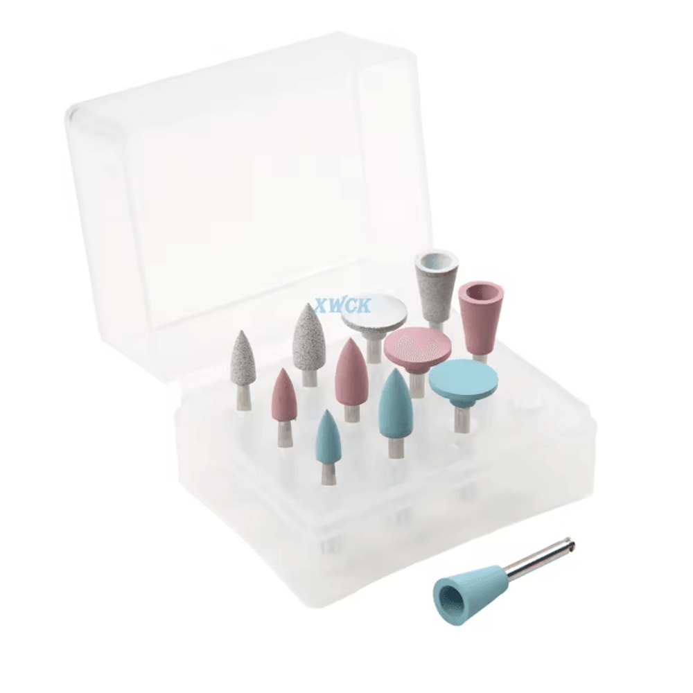 ProFinish Dental Silicone Polishing Heads 12 Piece Set 0