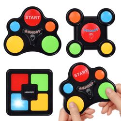 brightmind kids memory game toy with lights and sounds